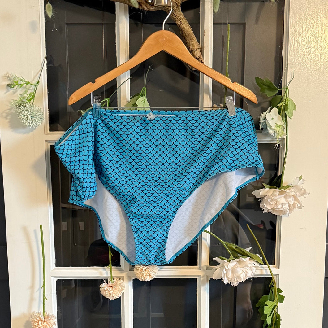 Mermaid Swim Bottoms 5X