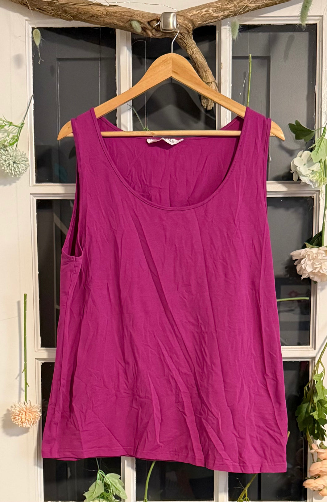 Ulla Popken Magenta Tank 20/22