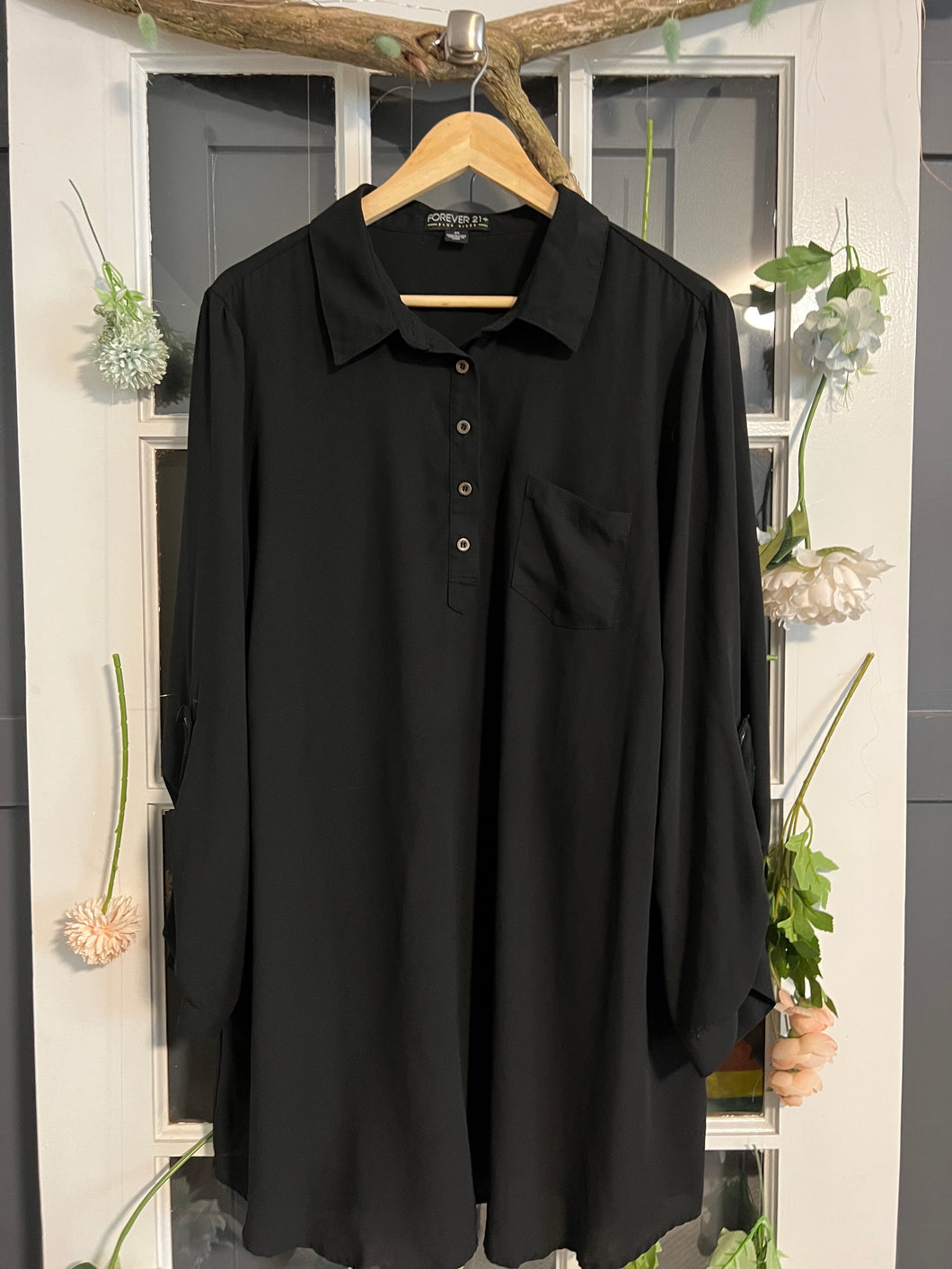 Black Tunic 3X