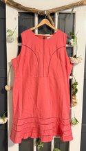 Load image into Gallery viewer, Dia &amp; Co Light Coral Sleeveless Dress 4X
