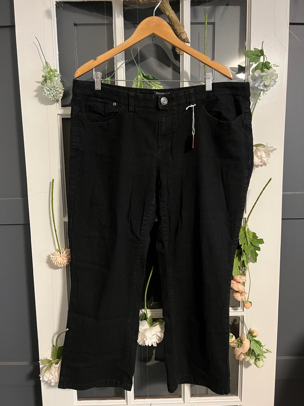 Addition Elle Black Denim 18P