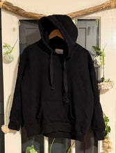 Load image into Gallery viewer, Poppy and Peonies Matching Black Sweatsuit Set XXXL
