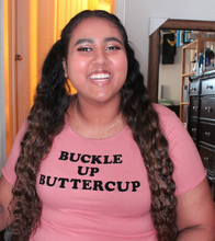 Load image into Gallery viewer, Torrid &quot;Buckle up Buttercup&quot; Tee 2X
