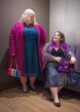 Load image into Gallery viewer, Torrid raspberry felted jacket 6X
