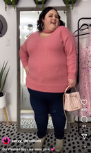 Load image into Gallery viewer, Soft Pink Sweater 22/24
