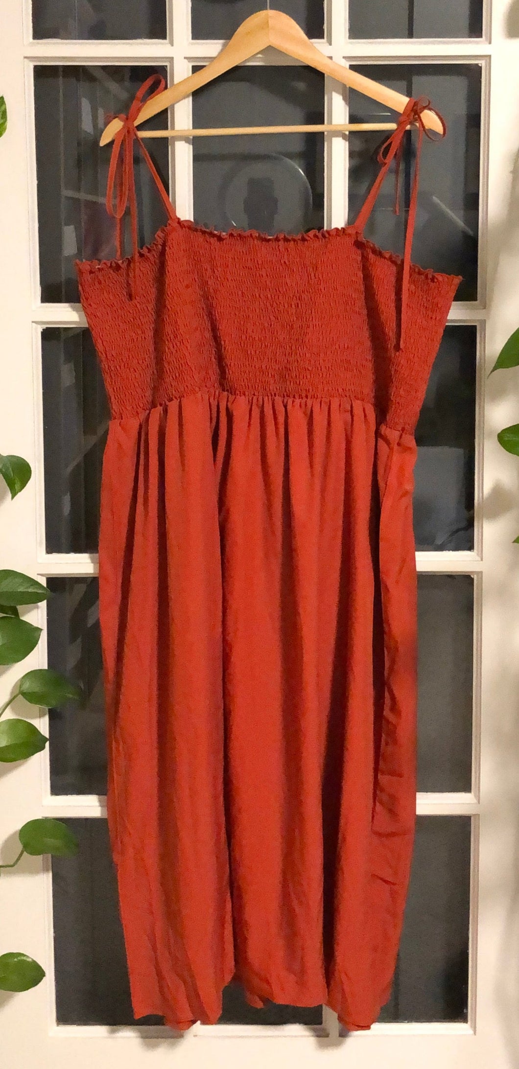 Sunset Orange Dress 4XL