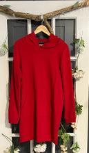 Load image into Gallery viewer, Long Red Hoodie 1X
