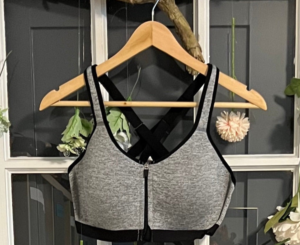 Grey Active Bra 38 C