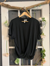 Load image into Gallery viewer, Black Tidal Wrap Tee XXL
