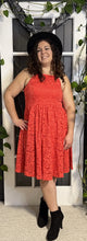 Load image into Gallery viewer, Red Lace Dress  12
